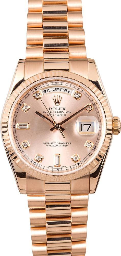 rolex day date or rose|rolex rose gold 40mm president.